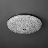 Crystalline Round Ceiling Lamp - Vakkerlight