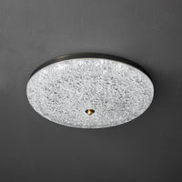 Crystalline Round Ceiling Lamp - Vakkerlight