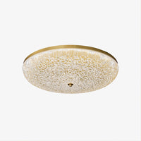 Crystalline Round Ceiling Lamp - Vakkerlight