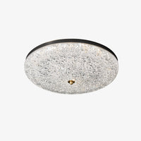 Crystalline Round Ceiling Lamp - Vakkerlight