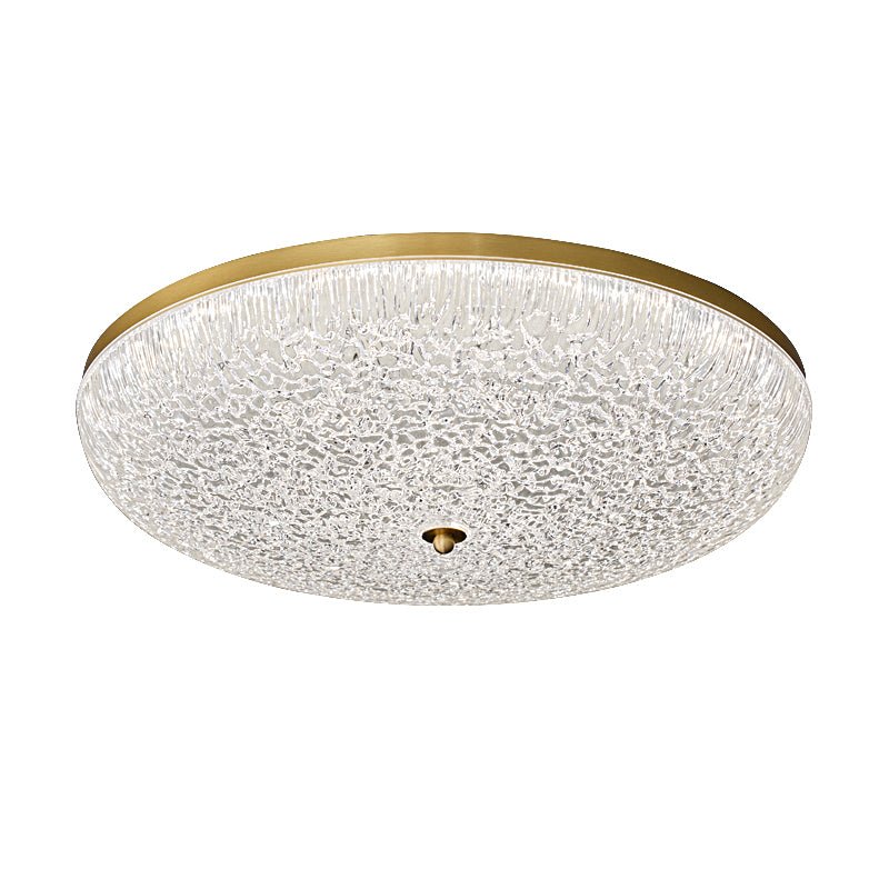 Crystalline Round Ceiling Lamp - Vakkerlight