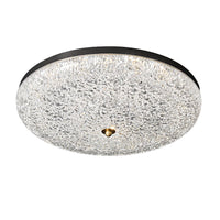 Crystalline Round Ceiling Lamp - Vakkerlight