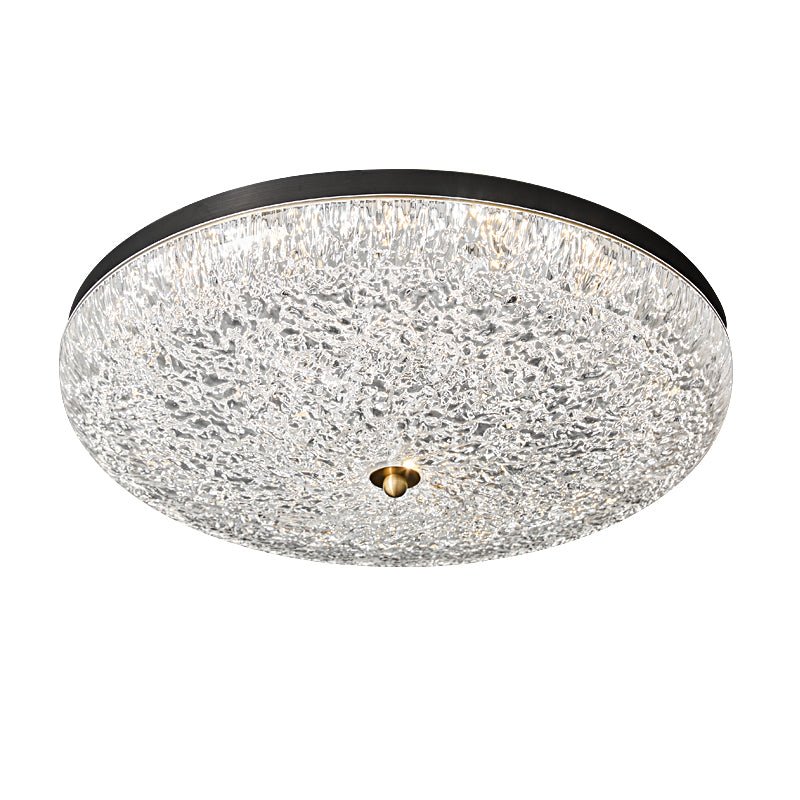 Crystalline Round Ceiling Lamp - Vakkerlight