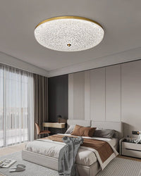 Crystalline Round Ceiling Lamp - Vakkerlight