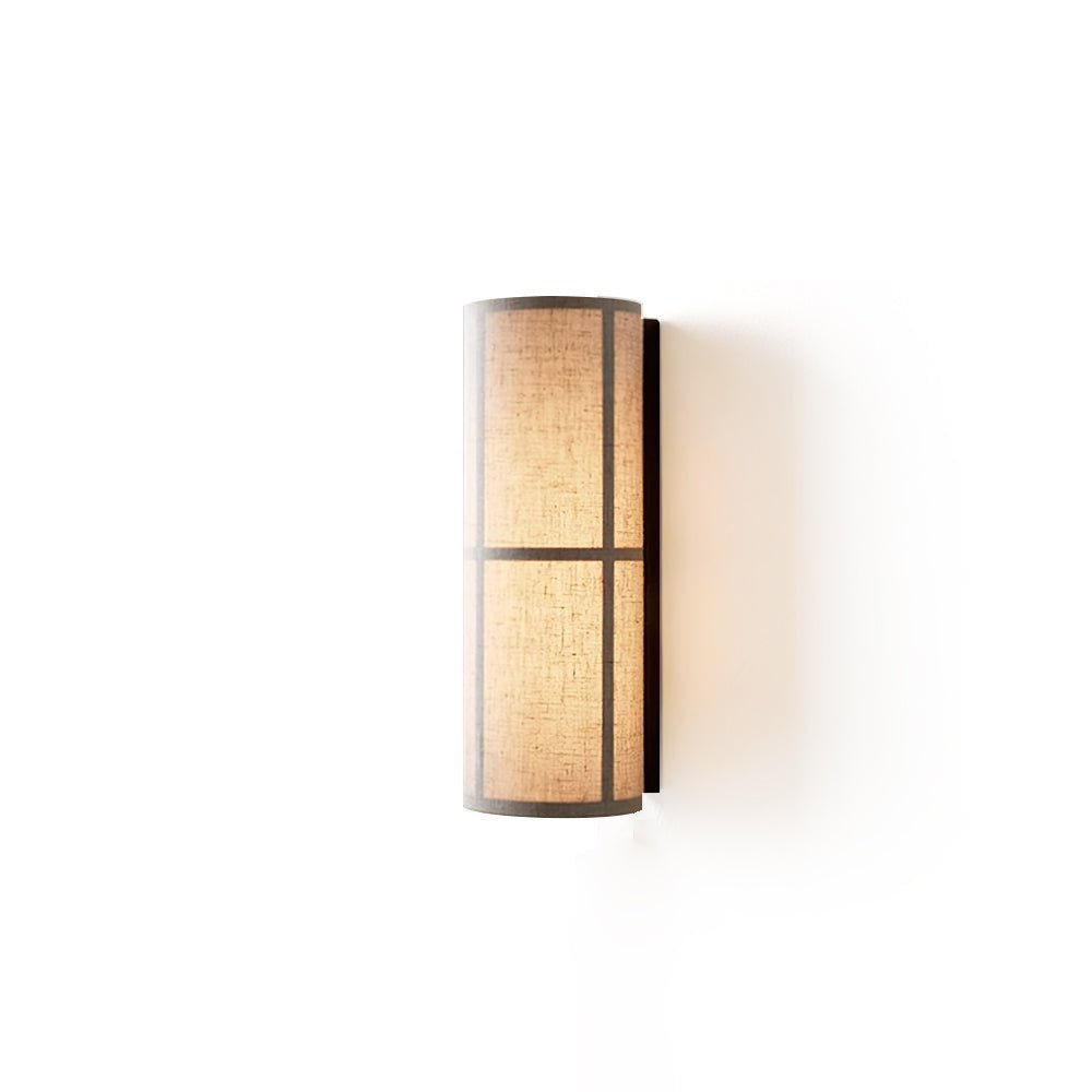 Cylinder Fabric Wall Lamp - Vakkerlight
