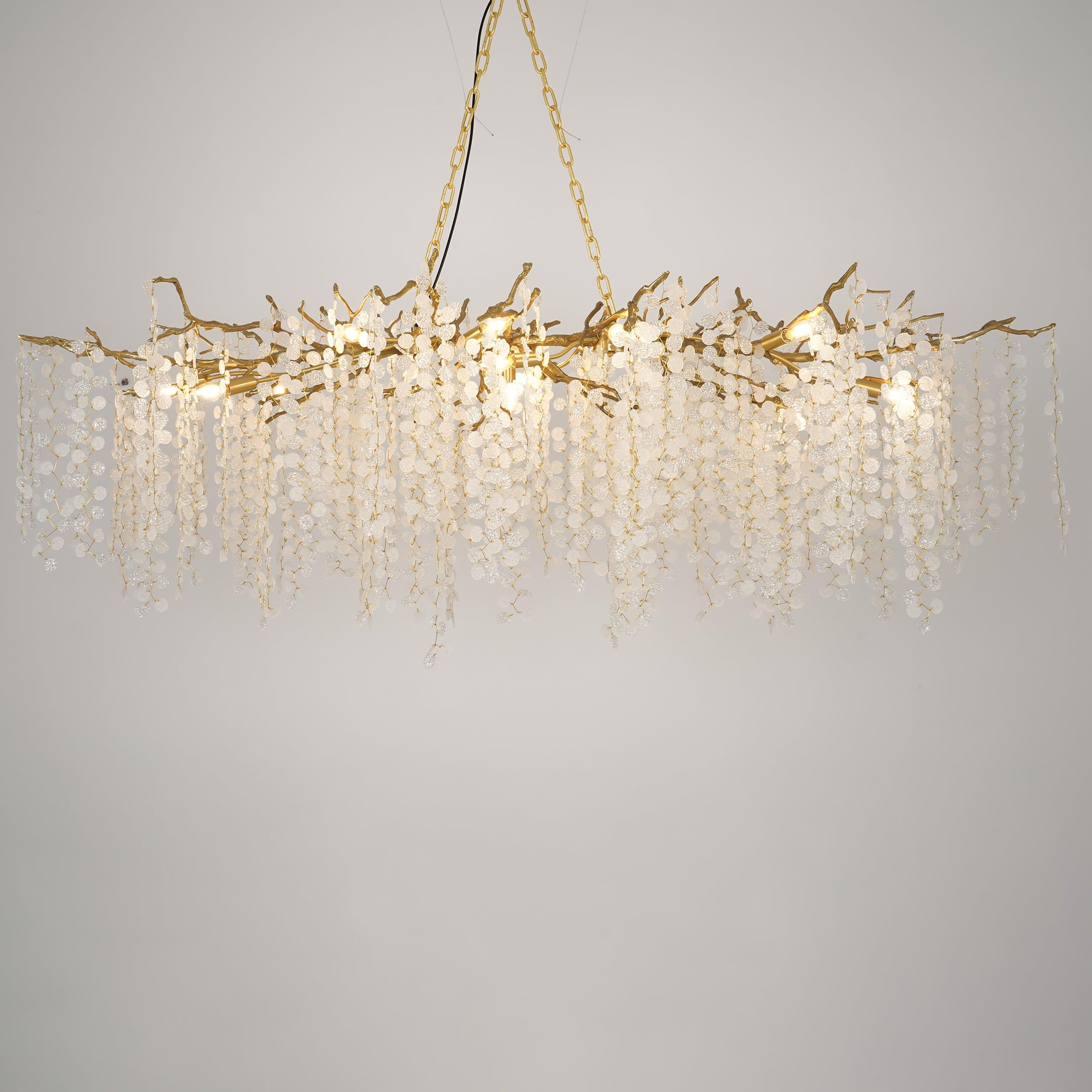 Shiro Noda Crystal Chandelier - Vakkerlight