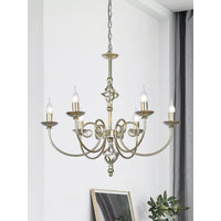 Vakker Limited French Vintage 9-Light Chandelier — Detail View 10