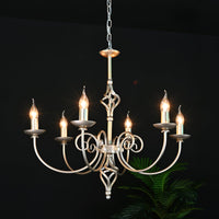 Vakker Limited French Vintage 9-Light Chandelier — Detail View 4