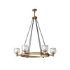 Demaret Round Chandelier, American Modern Light Luxury style, suitable for residential living room and dining room