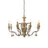 Donnelly Country Chandelier, French country-style light luxury design, suitable for dining rooms and bedrooms
