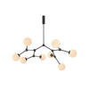 Drop Ball Chandelier, Modern minimalist style, suitable for living room and dining room