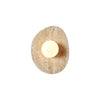 Element Travertine Wall Lamp, Japanese Wabi-Sabi style, suitable for bedroom bedside and living room
