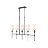 Emily Linear Chandelier, Contemporary transitional style, suitable for kitchen islands and living rooms