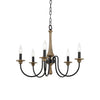 Ethbun Chandelier, Modern farmhouse style, suitable for living room and dining room