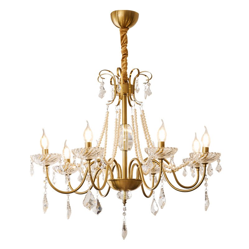 Evaria Crystal Pearl Chandelier - Vakkerlight