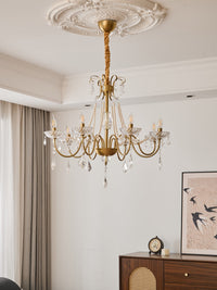 Evaria Crystal Pearl Chandelier - Vakkerlight