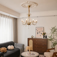 Evaria Crystal Pearl Chandelier - Vakkerlight