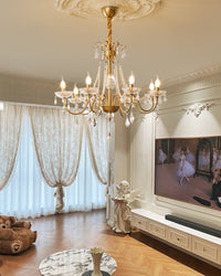 Evaria Crystal Pearl Chandelier - Vakkerlight