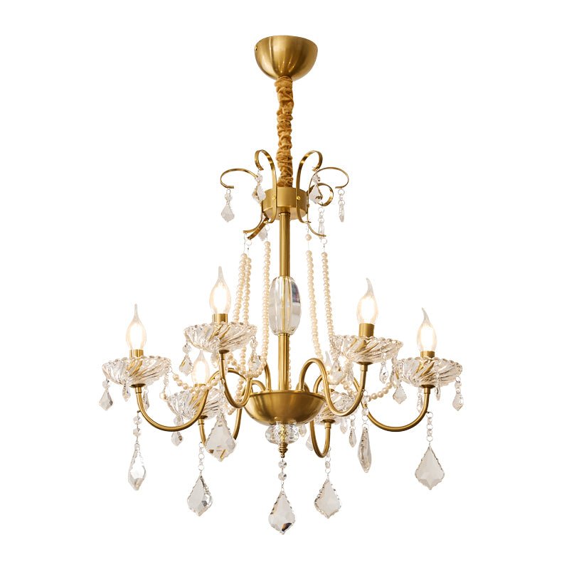 Evaria Crystal Pearl Chandelier - Vakkerlight