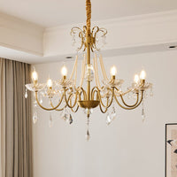 Evaria Crystal Pearl Chandelier - Vakkerlight