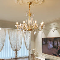 Evaria Crystal Pearl Chandelier - Vakkerlight