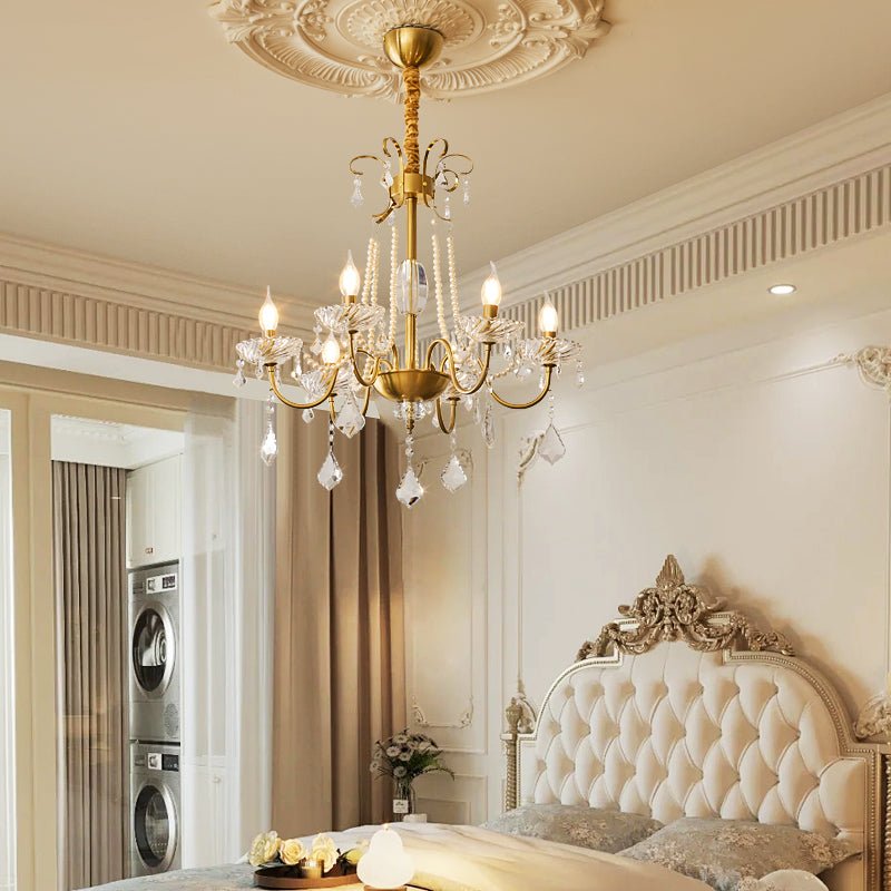 Evaria Crystal Pearl Chandelier - Vakkerlight