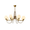 Evora Chandelier, Mid-Century Modern style, suitable for dining room and residential living room