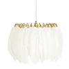 Feather Pendant Lamp, Modern minimalist style, suitable for bedrooms and dining rooms