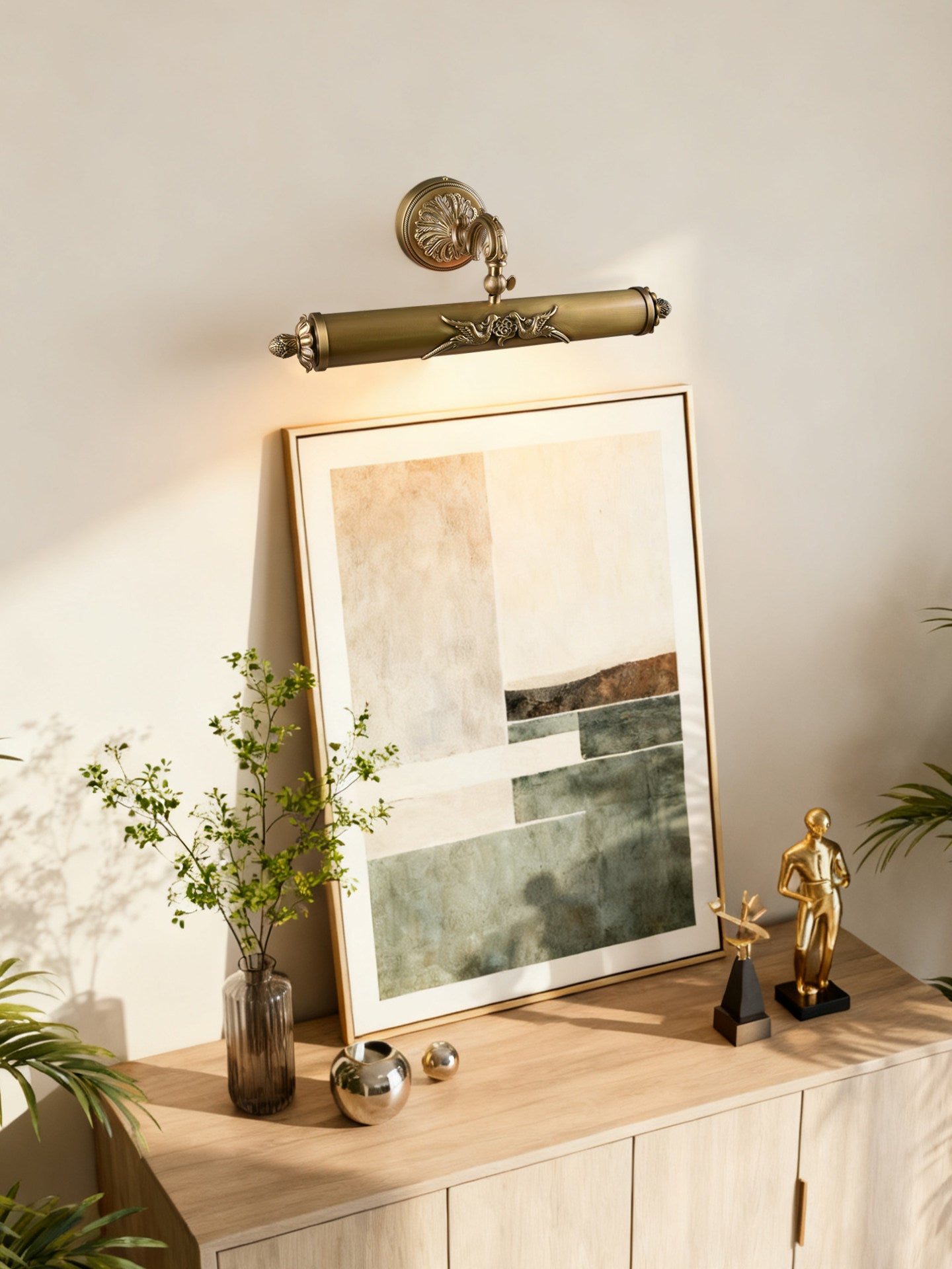 Florence Brass Wall Light - Vakkerlight
