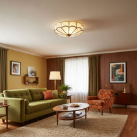 Flower Shape Glass Recessed Ceiling Light - Vakkerlight