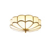 Flower Shape Glass Ceiling Lamp, Modern minimalist style, suitable for bedroom and living room