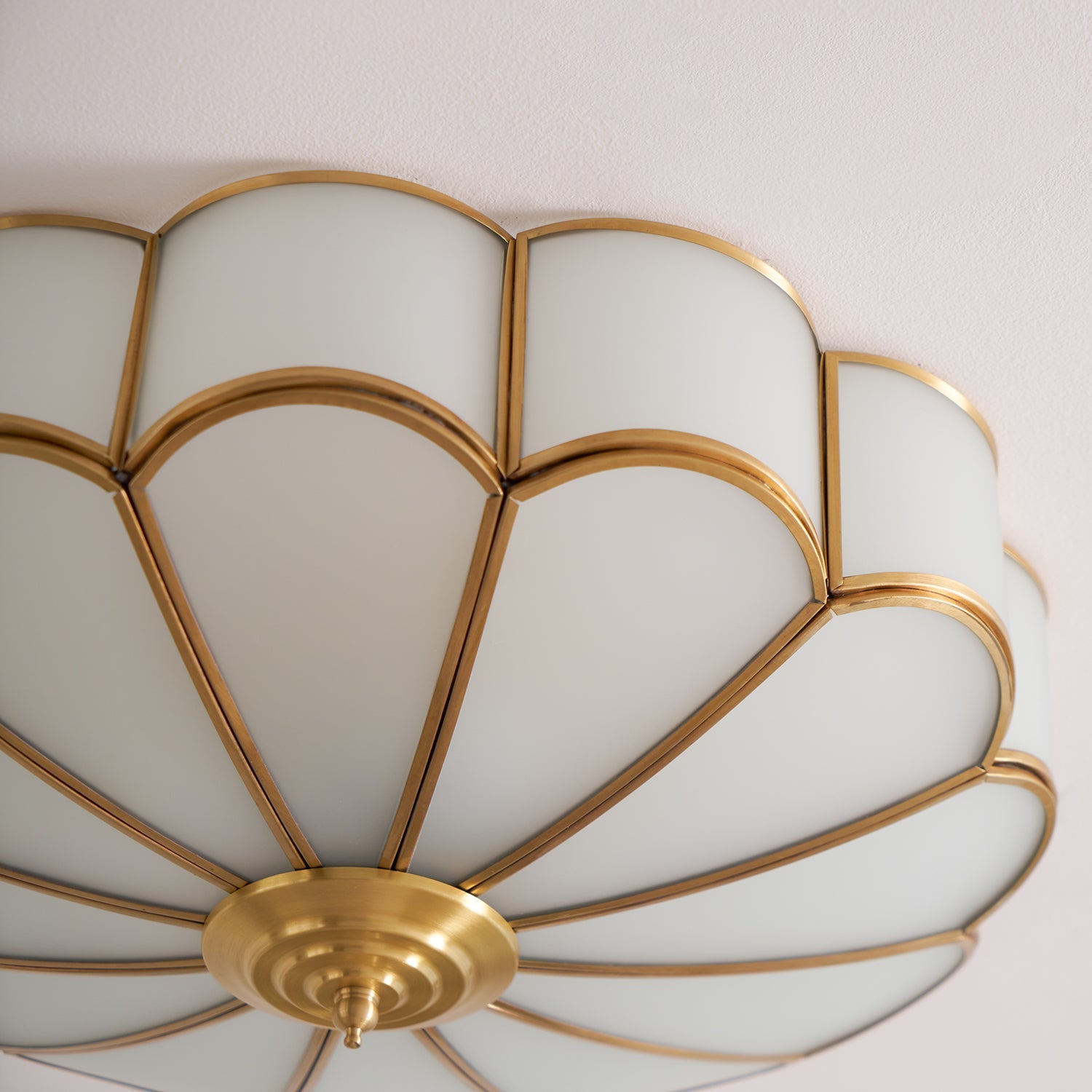 Flower Shape Glass Recessed Ceiling Light - Vakkerlight