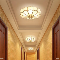 Flower Shape Glass Recessed Ceiling Light - Vakkerlight