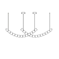 Gabriel Gold Chandelier - Vakkerlight