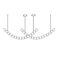 Gabriel Gold Chandelier - Vakkerlight