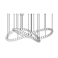 Gabriel Gold Chandelier - Vakkerlight