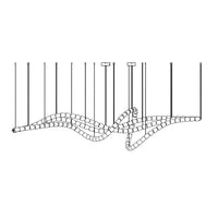 Gabriel Gold Chandelier - Vakkerlight