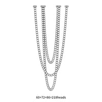 Gabriel Gold Chandelier - Vakkerlight