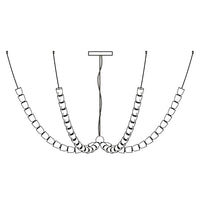Gabriel Gold Chandelier - Vakkerlight
