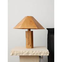 Vakker Limited Burl Bark Table Lamp — Detail View 13
