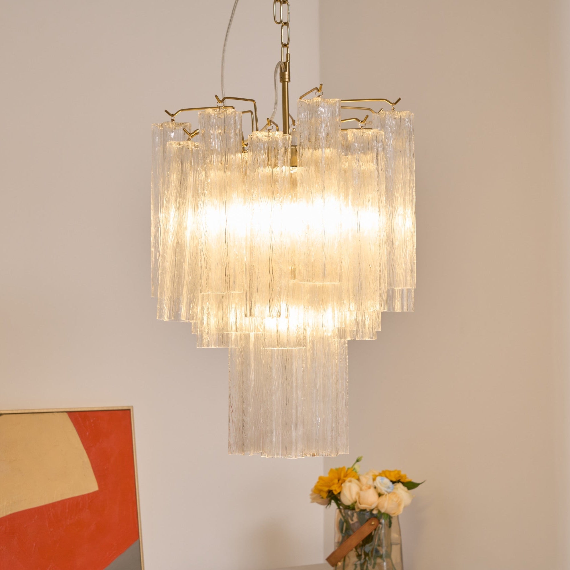 Giselle Murano Glass Chandelier - Vakkerlight