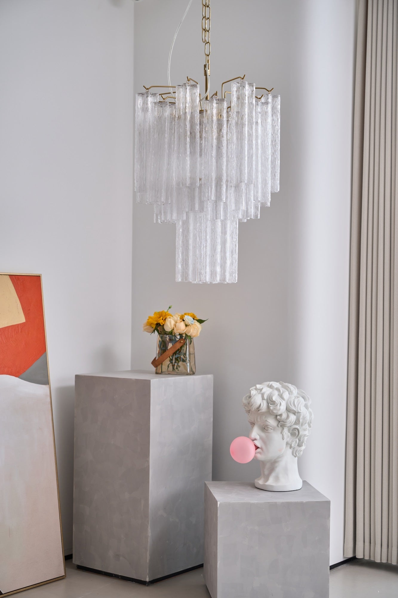 Giselle Murano Glass Chandelier - Vakkerlight