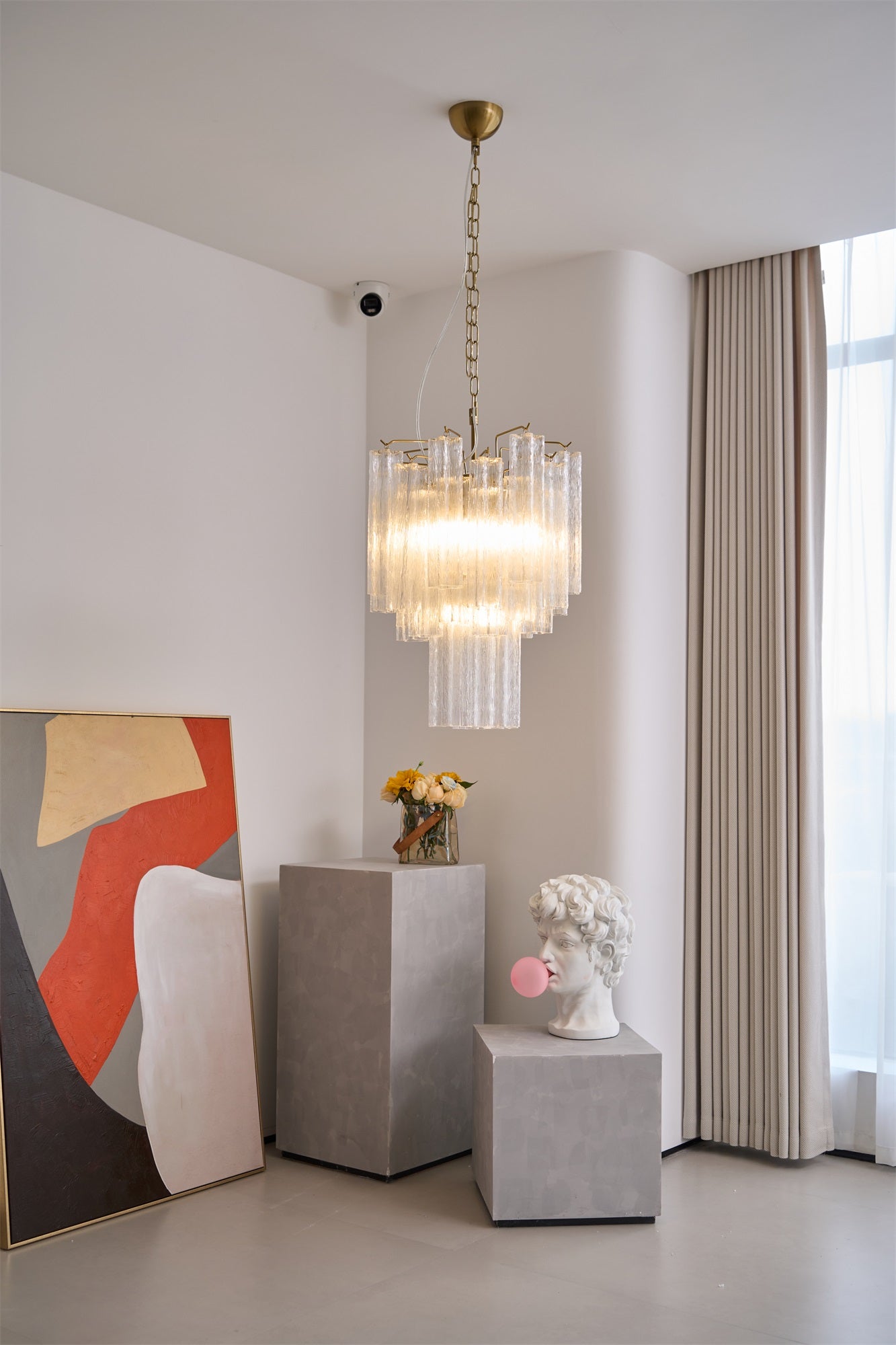 Giselle Murano Glass Chandelier - Vakkerlight