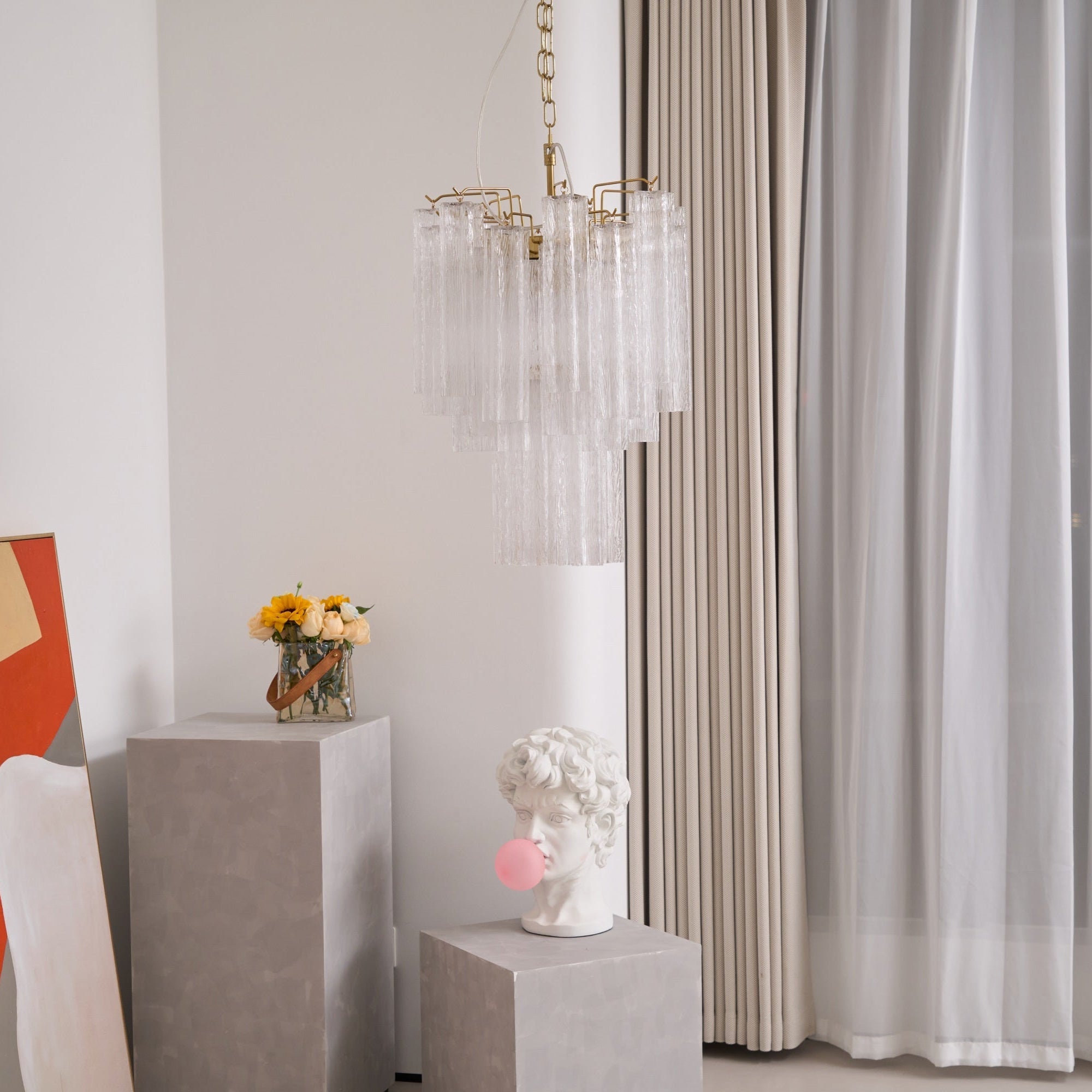Giselle Murano Glass Chandelier - Vakkerlight