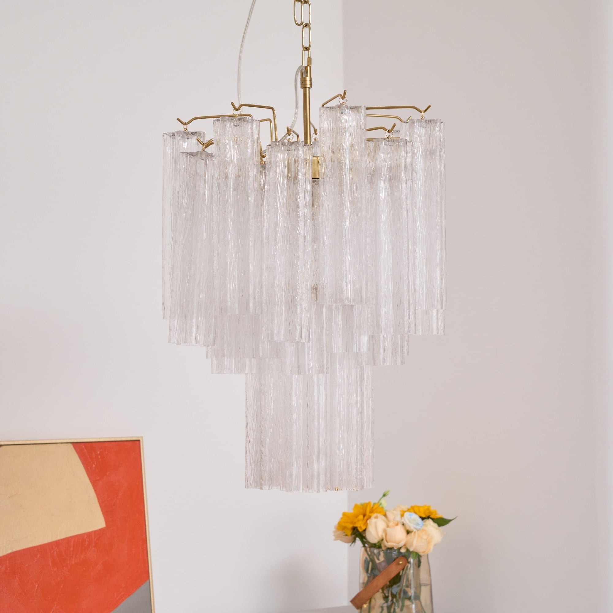Giselle Murano Glass Chandelier - Vakkerlight
