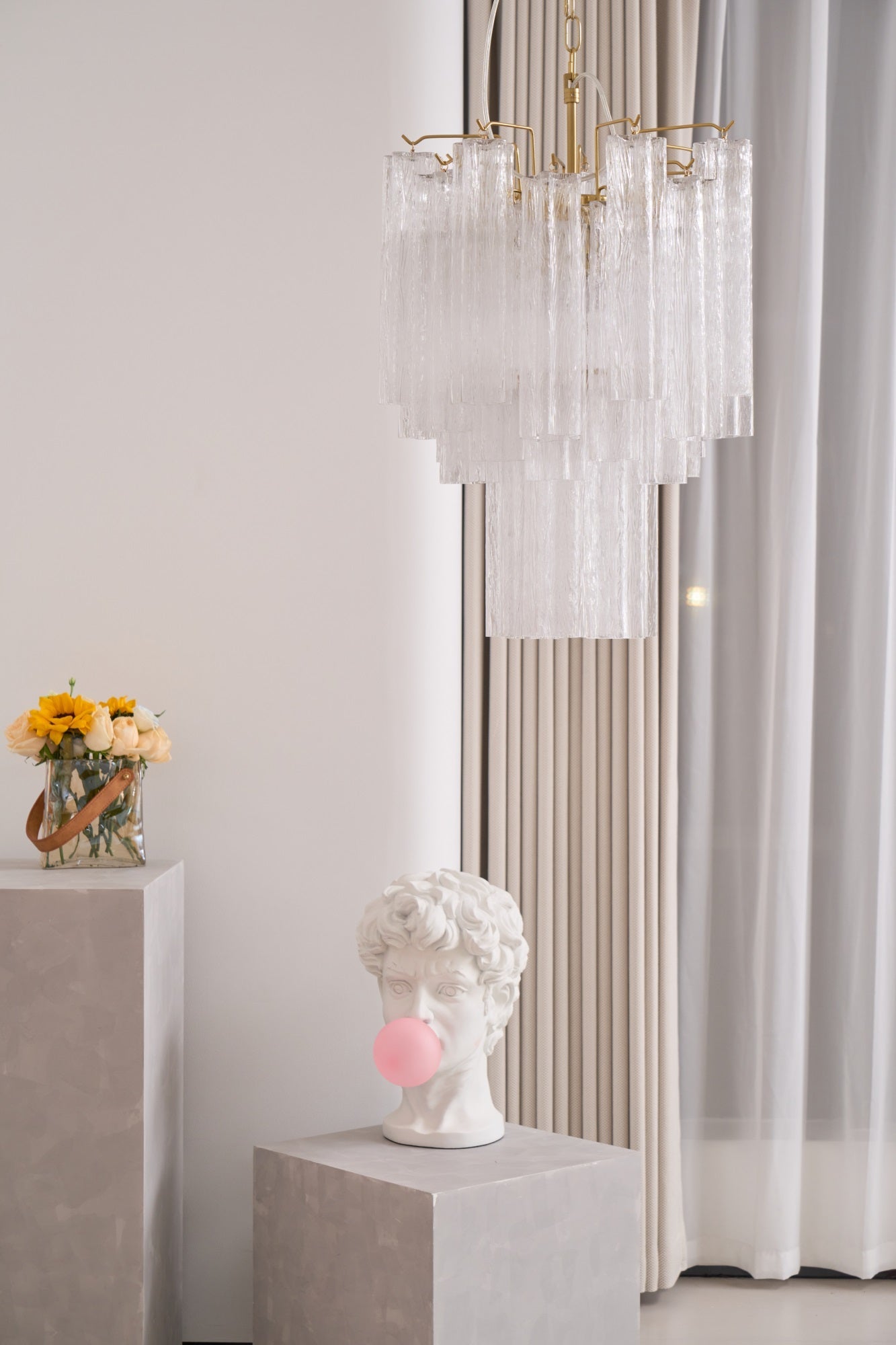 Giselle Murano Glass Chandelier - Vakkerlight