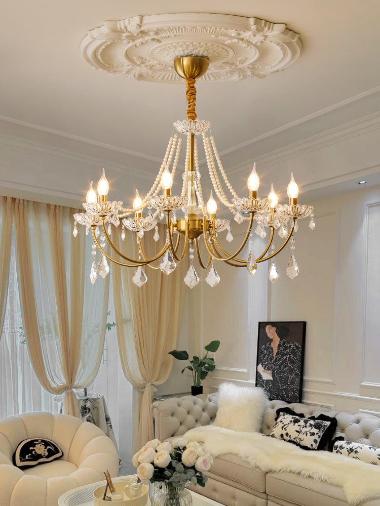 Glamour Pearl Chandelier - Vakkerlight