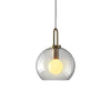 Pendulum Glass Pendant Lamp, Modern minimalist style, suitable for bedrooms and dining rooms