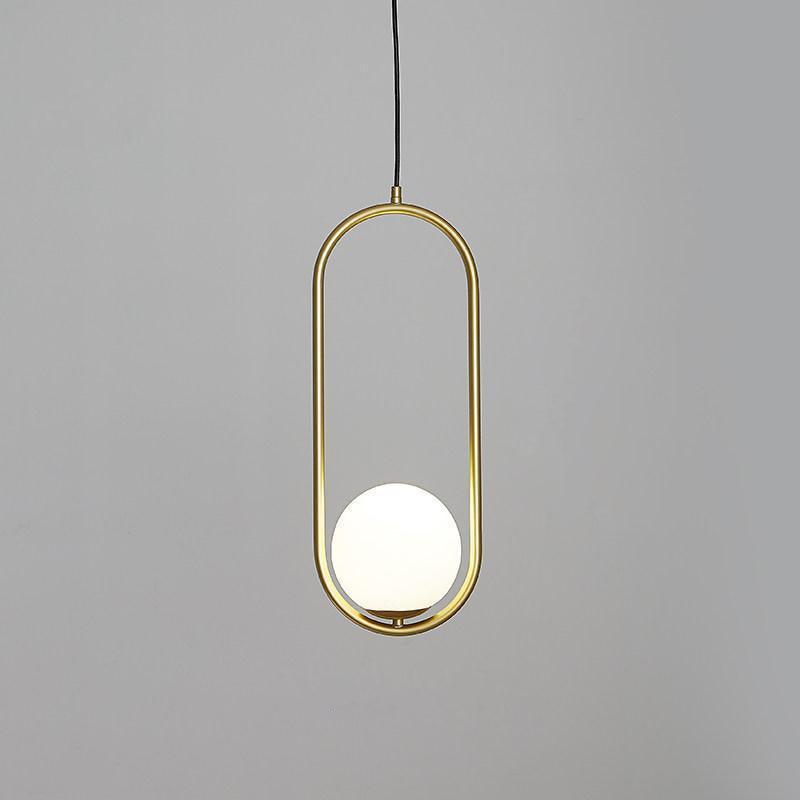 Mila Brass Pendant Swag Light - Vakkerlight