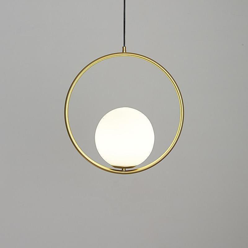 Mila Brass Pendant Swag Light - Vakkerlight